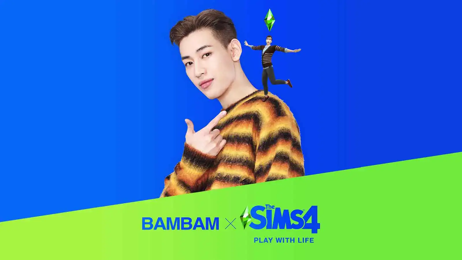 คอนเฟิร์มแล้ว! แบมแบม Got7 แบรนด์แอมบาสเดอร์ The Sims 4 ในประเทศไทย