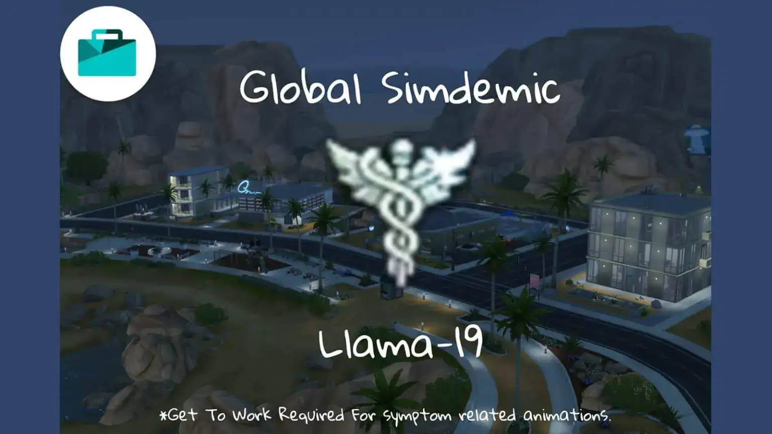 แนะนำ Mod The Sims 4 น่าสนใจ ไข้ลามะ-19 หรือ Llama-19 ที่จำลองมาจาก Covid-19
