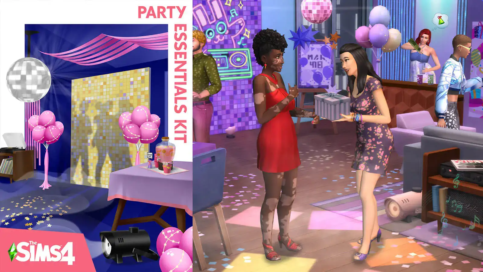 รีวิวภาคเสริม The Sims 4 PARTY ESSENTIALS KIT