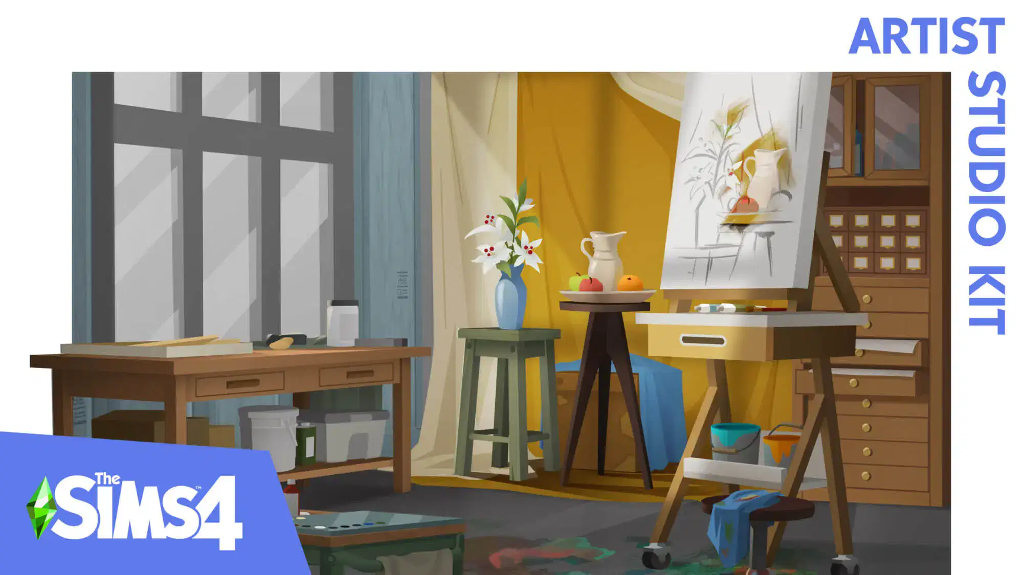 รีวิว The Sims 4 Artist Studio Kit บ้านศิลปินตัวจริงอยู่นี่แล้ว!