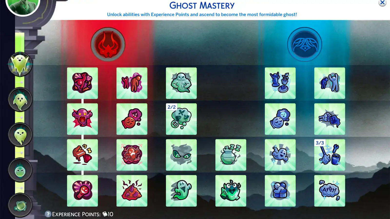 คู่มือการใช้งาน 22 พลัง Ghost Mastery ของเหล่าซิมส์ผีใน The Sims 4 Life and Death