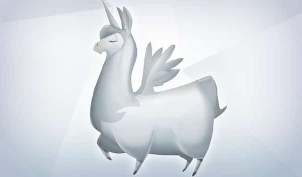 ลามาคอร์น Llamacorn ของทีมพัฒนา The Sims