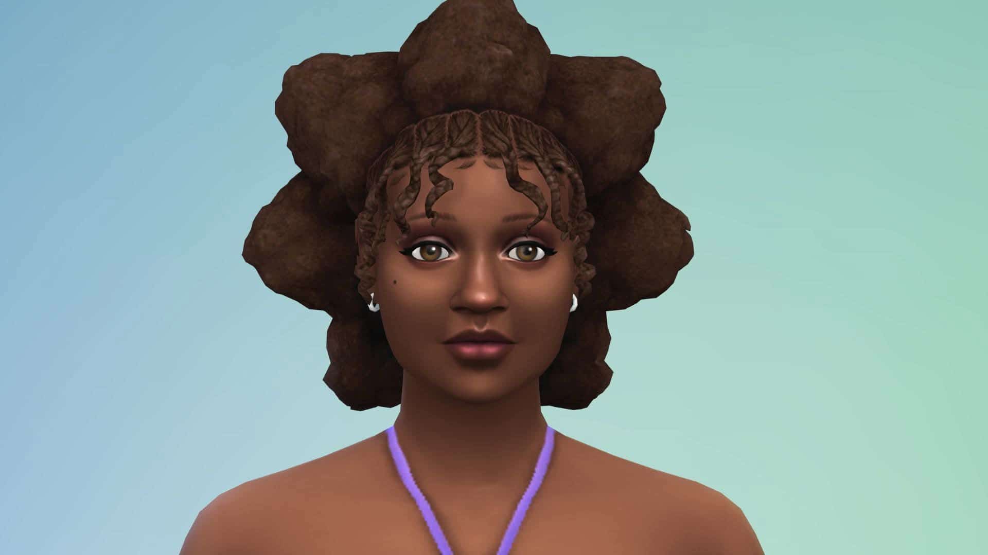 ทรงผม Cosmic Coils ทรงผมหยิกใหม่ใน The Sims 4