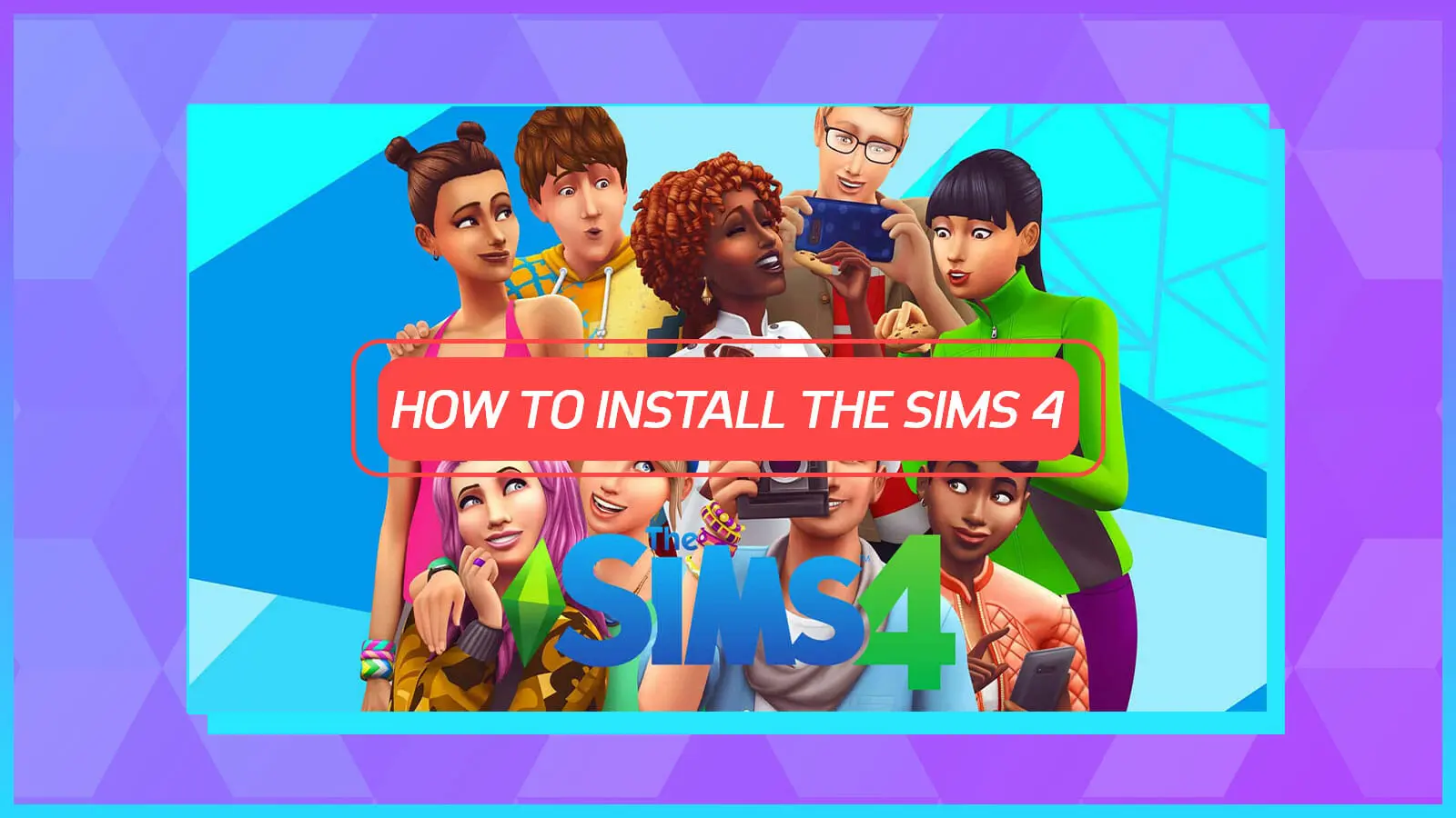 How to install thesims4 en