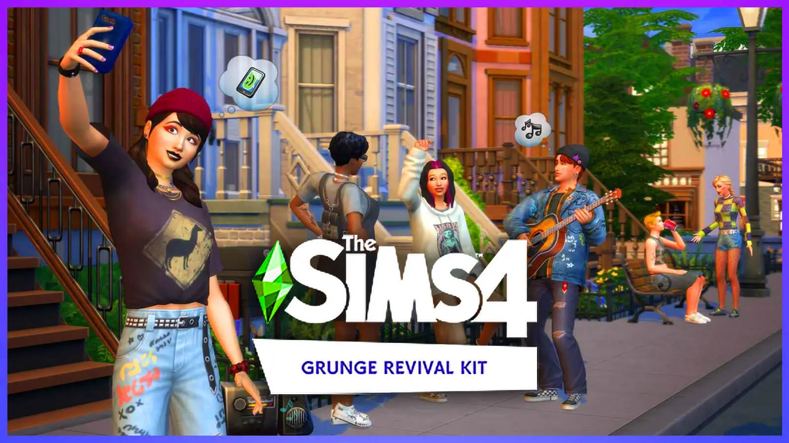 The sims 4 grunge revival kit
