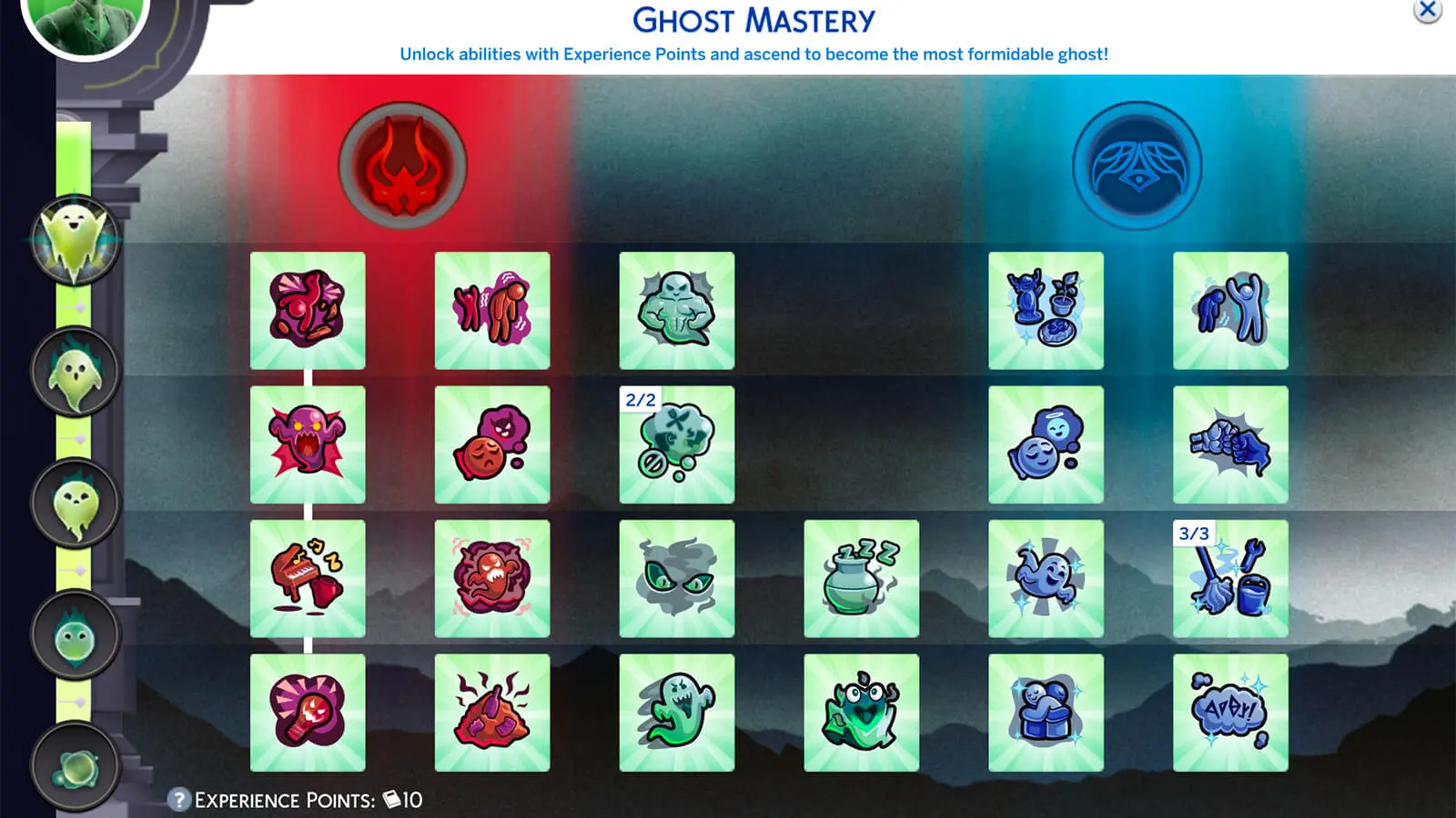 คู่มือการใช้งาน 22 พลัง Ghost Mastery ของเหล่าซิมส์ผีใน The Sims 4 Life and Death
