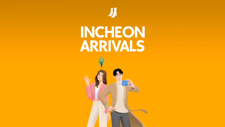 The Sims 4 Incheon Arrivals Kit Official Pack Art