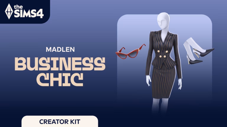The Sims 4: Business Chic Kit official pack art
