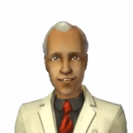 ภาพตัวละคร Creon Nigmos จากเกม The Sims 2