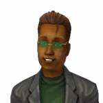 ภาพตัวละคร Earl E. DeMise จากเกม The Sims 2