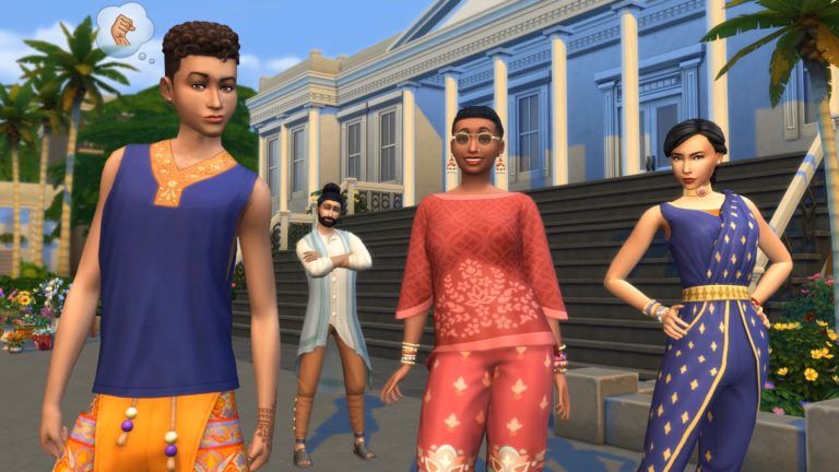 The Sims 4 Fashion Street Kit hero tile