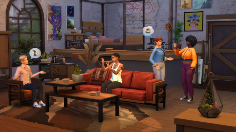 The Sims 4 Industrial Loft Kit hero image
