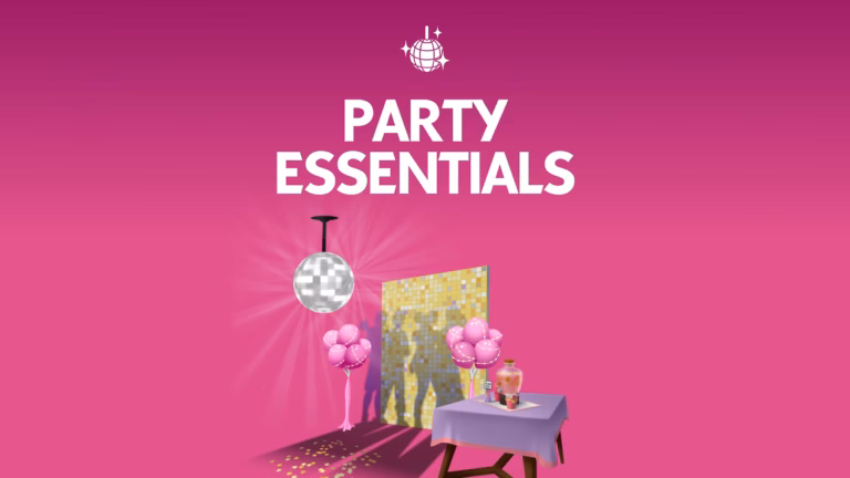 The Sims 4 Party Essentials Kit Pack Art