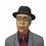 ภาพตัวละคร Rigger Mortis จากเกม The Sims 2