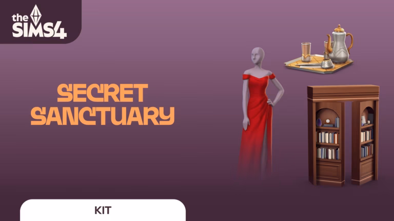 The Sims 4: Secret Sanctuary Kit Official Art