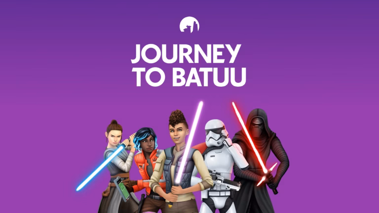 The Sims 4 Star Wars Journey to Batuu ภาพปกทางการ