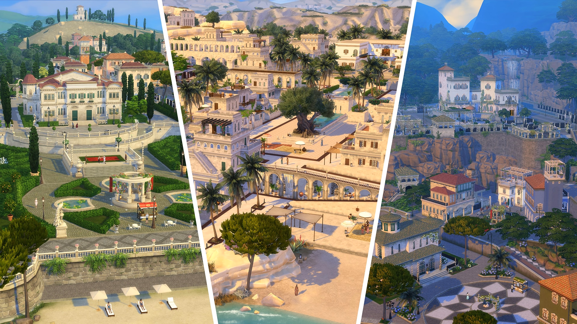 ภาพสกรีนช็อตในเกมทางการจากแพ็ค Royalty & Legacy
