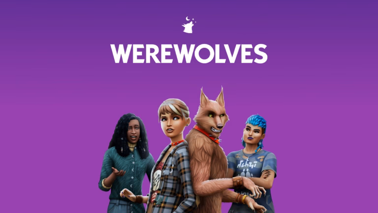 The Sims 4 Werewolves pack art