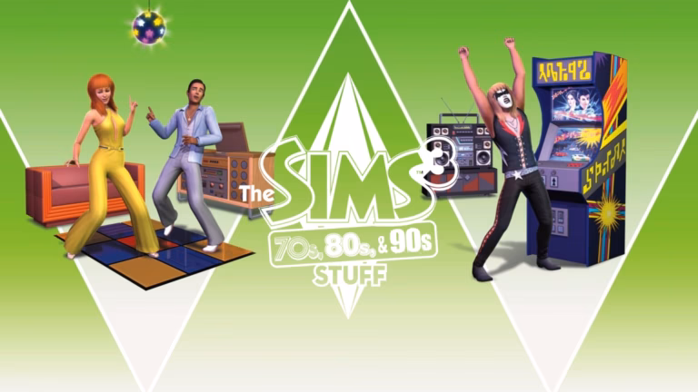The Sims 3: 70s, 80s, & 90s Stuff (cover)