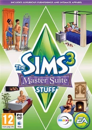 The Sims 3: Master Suite Stuff ปกกล่อง