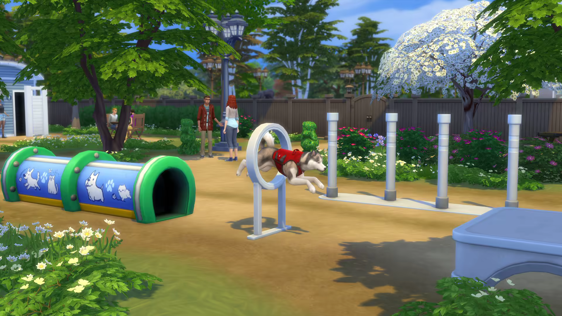 ภาพในเกมของโลกใหม่ Brindleton Bay จากหน้าประกาศทางการของ EA
