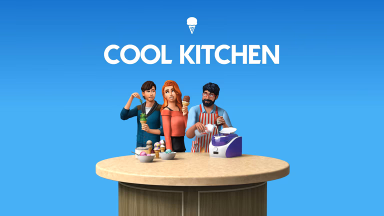 The Sims 4 Cool Kitchen Stuff pack art