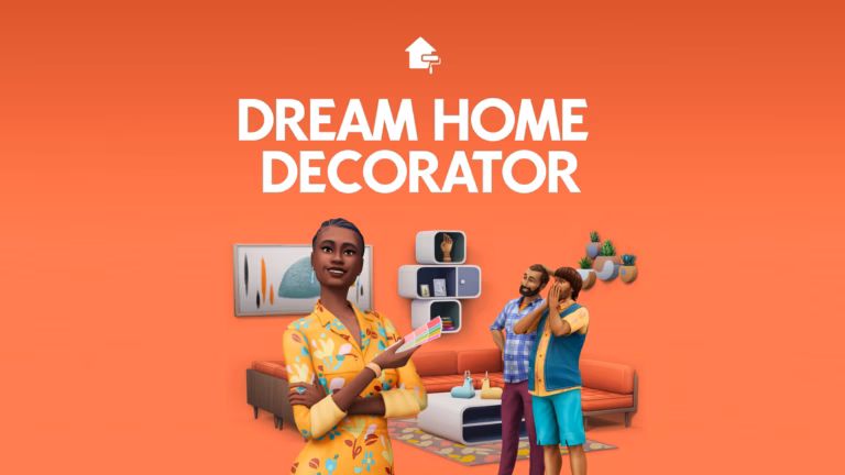 The Sims 4 Dream Home Decorator pack art