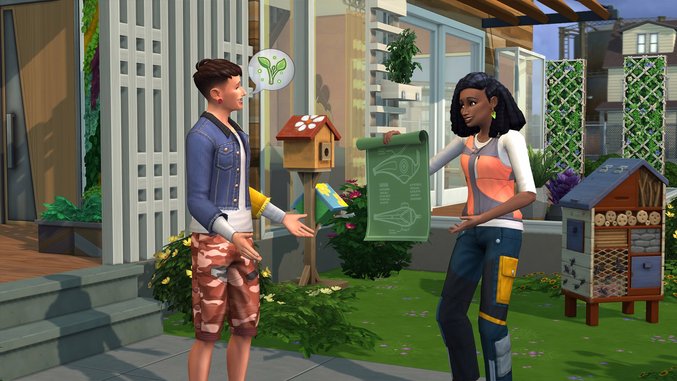 ภาพบรรยากาศเมือง Evergreen Harbor จากหน้าโปรดักต์ทางการของ EA