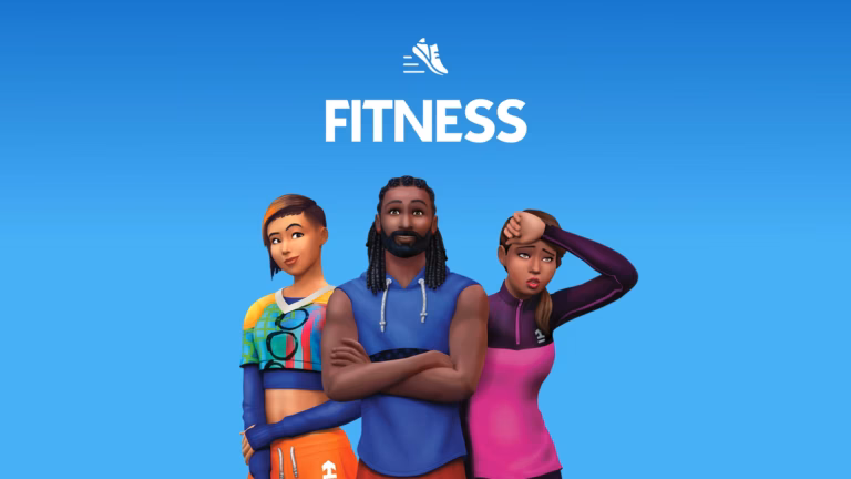 The Sims 4 Fitness Stuff Pack Art