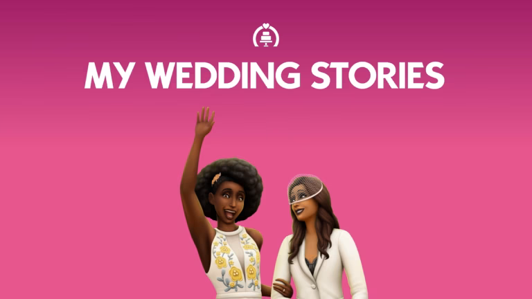 The Sims 4 My Wedding Stories Pack Art