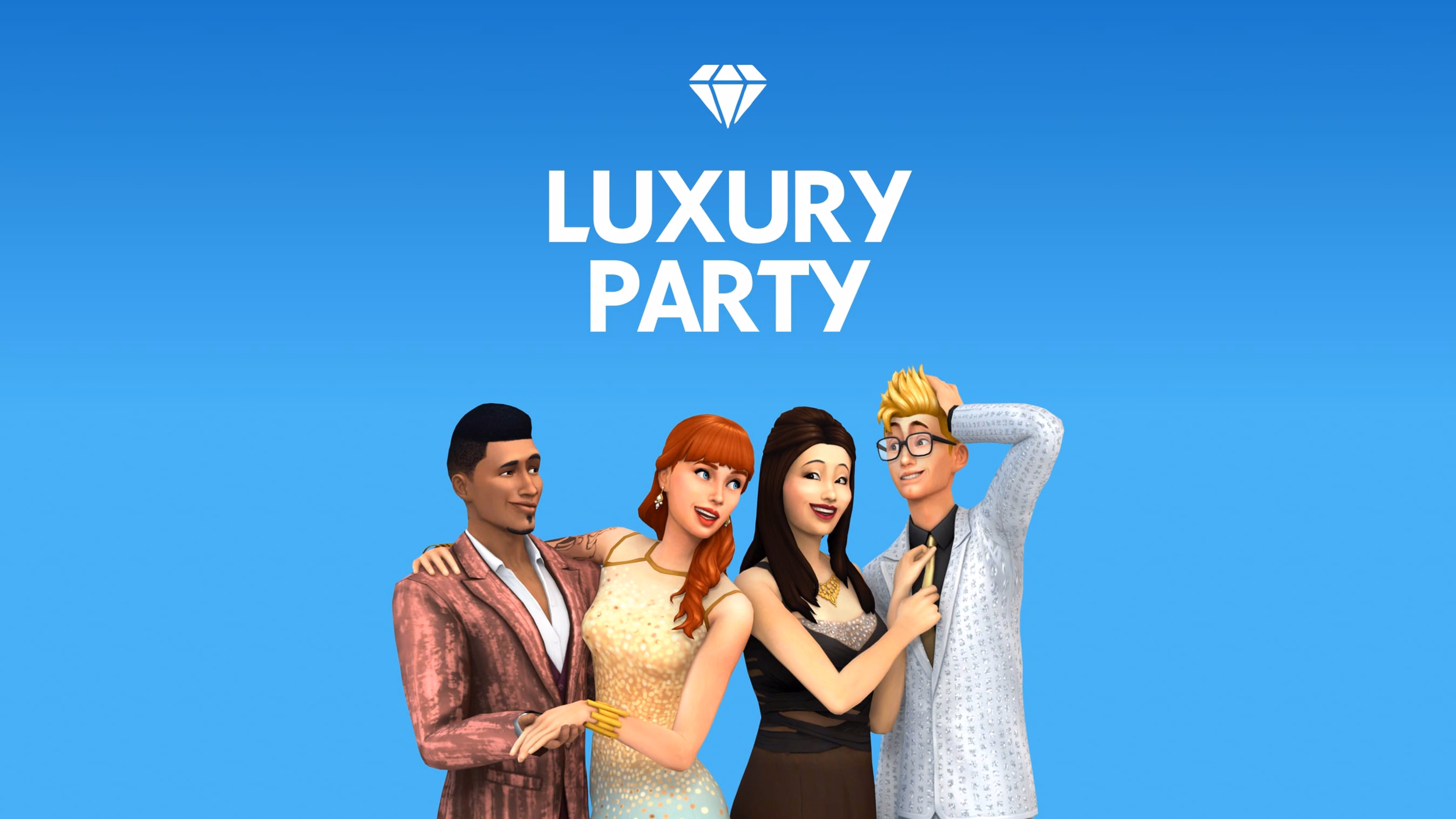 The Sims 4: Luxury Party Stuff Pack Art