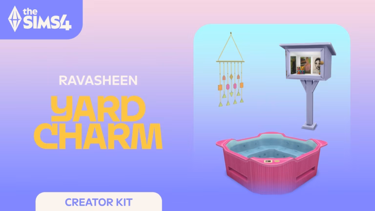 The Sims 4 Yard Charm Kit featured image