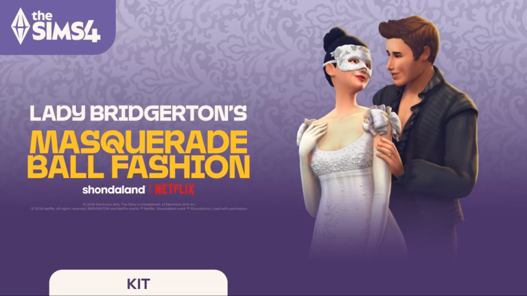 Lady Bridgerton's Masquerade Ball Fashion Kit pack art